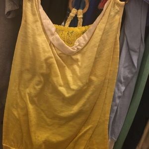 Small yellow women’s tank top